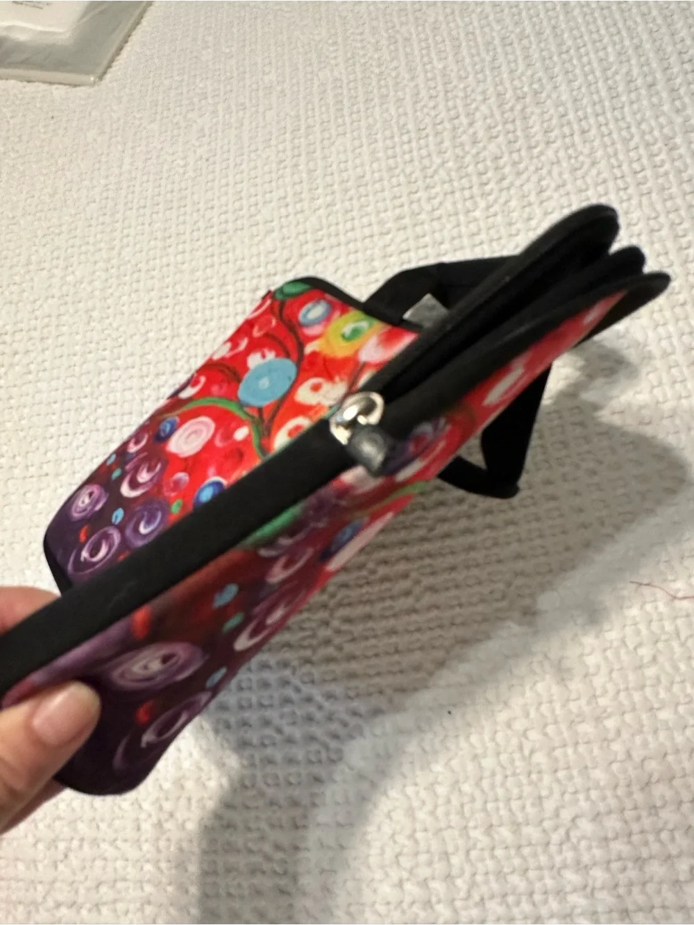 1Xor Colorful Swirl Tree Laptop Sleeve in Neoprene with Zipper & carrying Handle
